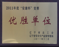 2011省安康杯竞赛优胜单位