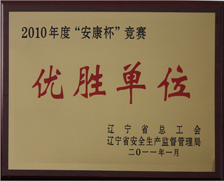 2010省安康杯竞赛优胜单位